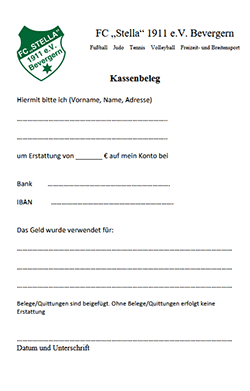 Unfallmeldung Sportler