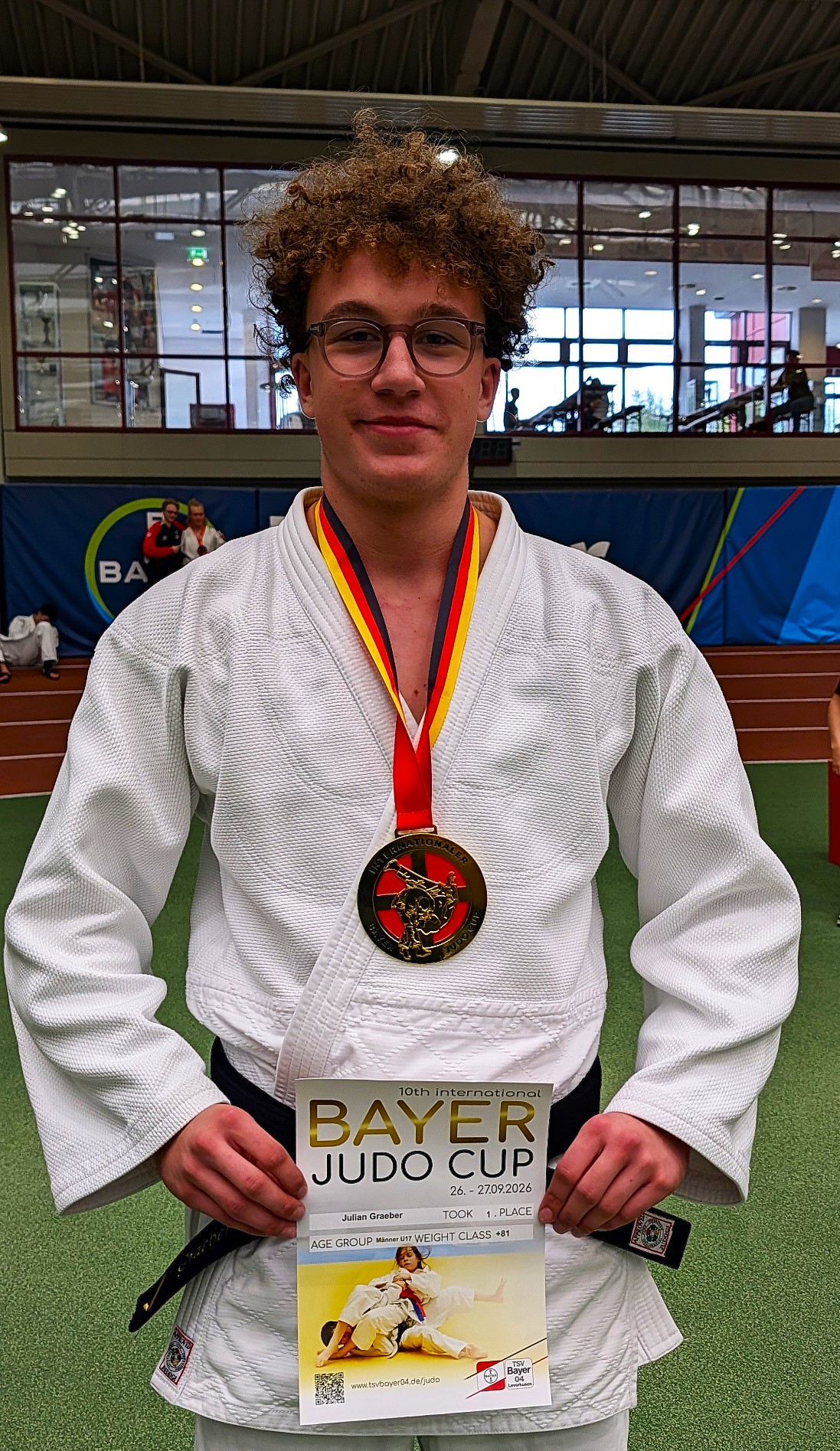 1. Platz Julian Graeber